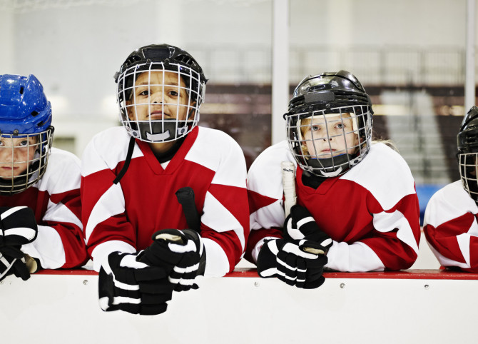 Создание сайта молодого хоккеиста