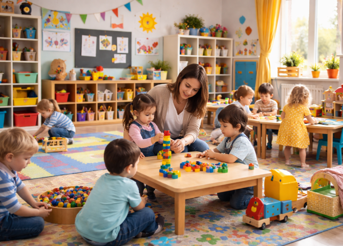 Создание сайта детского сада