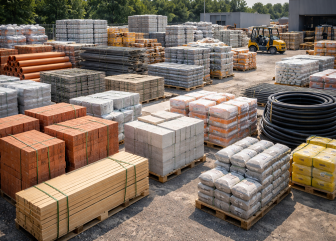 Создание сайта строительных материалов