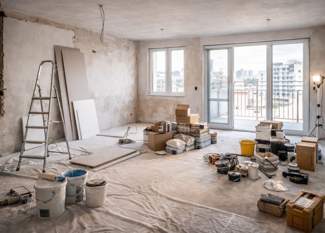 Создание сайта по ремонту квартир