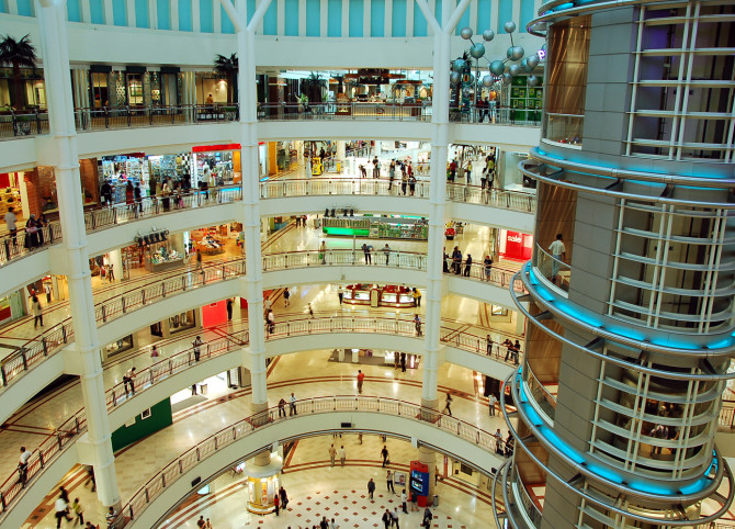 Создание сайта торгового центра