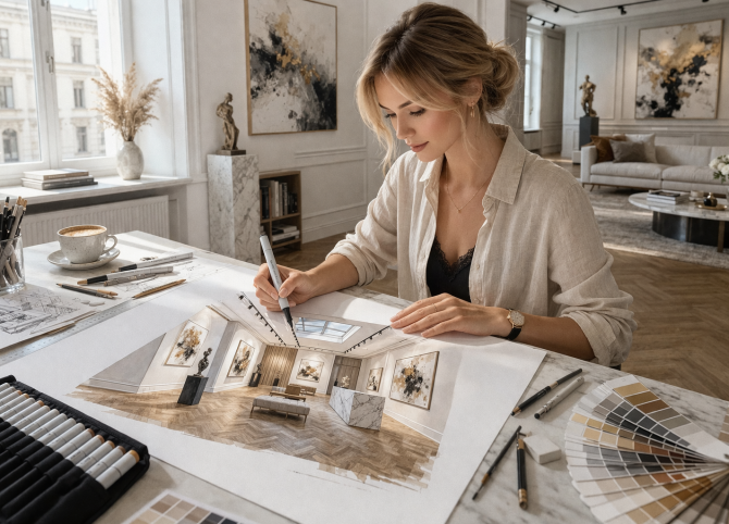 Создание сайта дизайнера