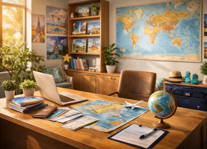 Создание сайта турагентства