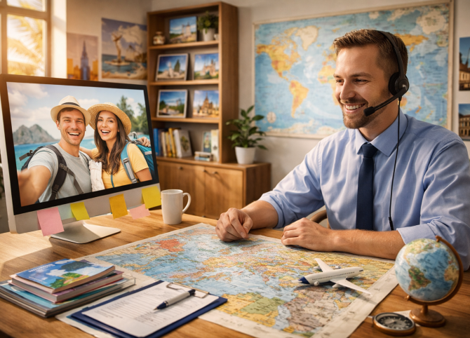 Создание сайта туроператора